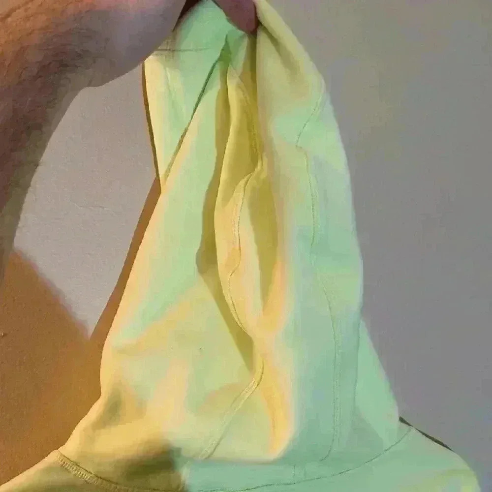 The North Face Yellow Collar Long Sleeve Sweatshirt, medium - Picture 6 of 9